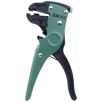 Pince à dénuder automatique avec fonction coupe BRÜDER MANNESMANN, auto-ajustable, vert/noir, 0,2-6,0 mm², M10980