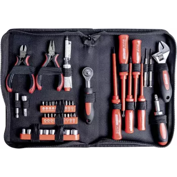 Jeu de douilles et d'embouts Brüder Mannesmann 45 pièces 1/4 inch M29044