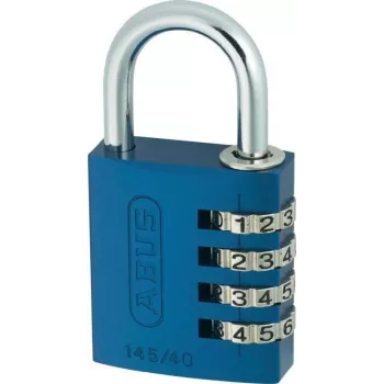 Cadenas en laiton massif ABUS 488078 avec anse en acier trempé, corps 45 mm, clé différente, 2 clés ABVS48807