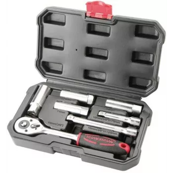 Brüder Mannesmann M00174 ensemble de douilles pour bougies d'allumage 3/8 inch 7 pièces