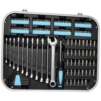 Ensemble d'outils 233 pièces BRÜDER MANNESMANN QUANTOOL Q25101 en mallette moulée