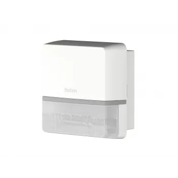 Détecteur de mouvement Theben TECTA D180i WH, fixation murale, 180°, 14 m, blanc 1010105