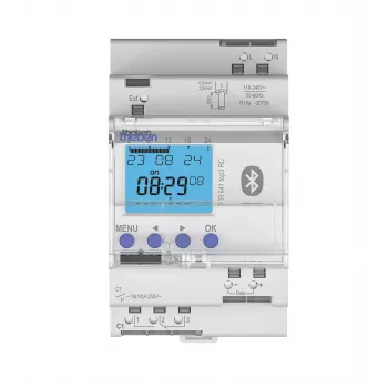 Programmateur horaire numérique Theben TR 641 top3 BLE RC avec programme astronomique, 1 canal, rail DIN 6410330