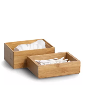 Zeller Boîte de rangement Natural 14,5 x 10,0 x 11,0 cm 13318