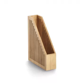 Porte-revues Zeller 15203 en bambou, marron, DIN A4