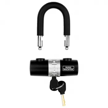 Antivol vélo en U BURG WÄCHTER 1480 HB, noir, anse 14 mm, largeur 43 mm, hauteur 55 mm 1471
