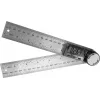 Rapporteur d'angle numérique Brüder Mannesmann M81220 200 x 200 mm 360°