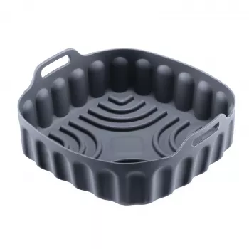 Moule de cuisson carré WESTMARK pour friteuse à air chaud 18,5 x 18,5 cm silicone anthracite 22012270