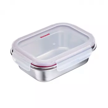 Boîte de conservation alimentaire Westmark Rondo acier inoxydable, 600 ml, argent 23662270