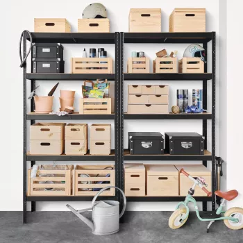 ZELLER VARICOLOR® Storage Box, Black, Small (17918)