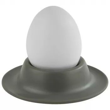 Coquetiers APS EGGY lot de 4, mélamine, gris, 85 mm de diamètre, lavables au lave-vaisselle 85296