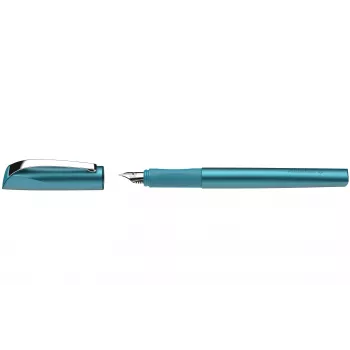 Stylo plume Schneider Ceod Shiny bleu pétrole plume moyenne 50-168657