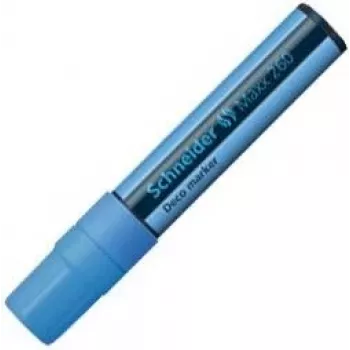 Marqueur craie liquide Schneider Maxx 260 bleu - lot de 5 126010