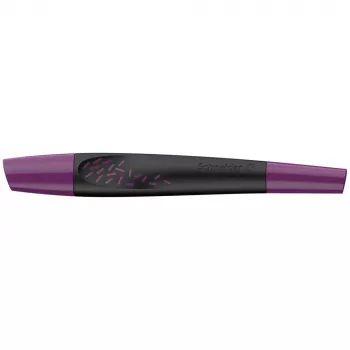 Roller Schneider Breeze noir-mûre encre bleue 0,6 mm 188808