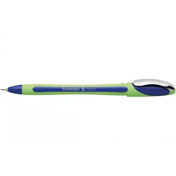 Fineliner Schneider Xpress bleu – encre à base d'eau, pointe fibre 0,8 mm 19003