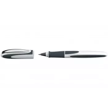 Stylo-plume à cartouches Schneider 187849 noir/blanc plume moyenne