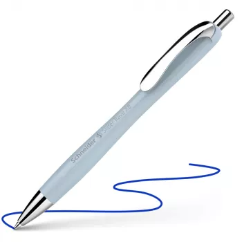 Stylo-bille Schneider Slider Rave XB, encre bleue, corps Arctic 132553