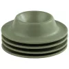Ensemble de 4 coquetiers APS EGGY, mélamine verte, 85 mm de diamètre, lavable au lave-vaisselle 85295