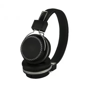 Casque TV supra-auriculaire E+P TV200 avec réglage du volume intégré, câble 5,5 m, jack 3,5 mm, noir