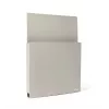 DURABLE porte-prospectus autocollant gris DIN A4 245 x 27 x 330 mm 507210