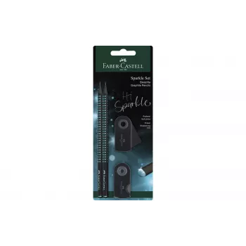 Ensemble de crayons Faber-Castell Midnight Ocean B, noir/bleu 118295