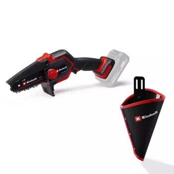Tronçonneuse d'élagage sans fil Einhell GE-PS 18/15 Li Holster Kit (sans batterie ni chargeur, guide 158 mm, Power X-Change) 4600047