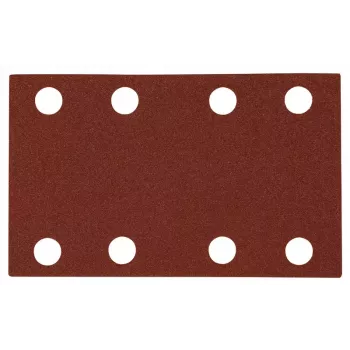 Einhell 4460734 papier abrasif pour ponceuse orbitale 132 x 80 mm grain P80 set de 10 pièces