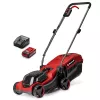Tondeuse à gazon sans fil GE-CM 18/30-1 Li BL 18V sans balais largeur de coupe 30cm avec batterie 3Ah et chargeur Einhell