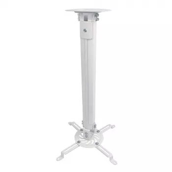 Support de plafond pour projecteur E+P DH 90 900 mm inclinaison pivot rotation 13,5 kg argent 1258040