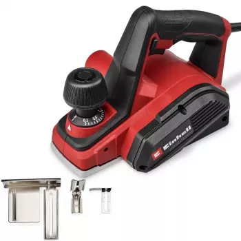 Einhell TC-PL 800 raboteuse électrique 82 mm 800 W avec guide parallèle et butée de profondeur de feuillure (4345330)