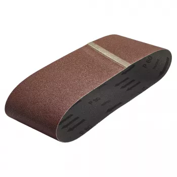 Bande abrasive Wolfcraft 1912000 grain 80 (L x l) 510 mm x 75 mm 3 pièces