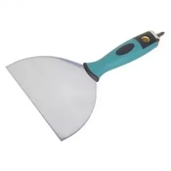 Couteau à joints Wolfcraft 4047000 255 mm x 150 mm lame flexible en acier inoxydable avec manche ergonomique