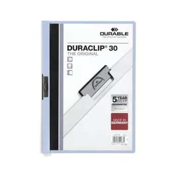 DURABLE Duraclip 2200-06 classeur à pince A4 polypropylène bleu