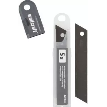 Wolfcraft Profi-Sharp lames sécables 18 mm, noir, lot de 10 4208000