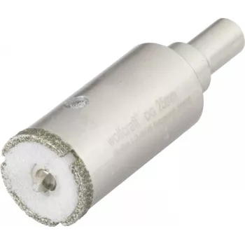 wolfcraft 5924000 couronne diamantée 6 mm pour grès cérame, granit, carrelage, acier inoxydable