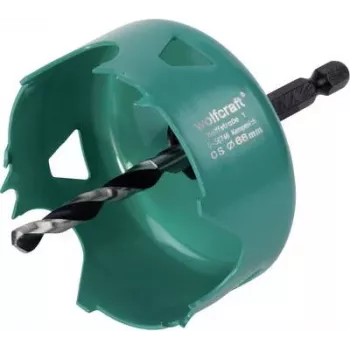 Wolfcraft 5968000 scie-cloche bi-métal 68 mm