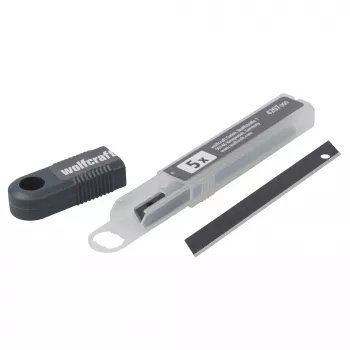 Lames sécables Wolfcraft Profi-Sharp 9 mm noires, lot de 5 4207000