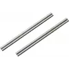 2 fers de rabot réversibles Wolfcraft 82 mm HSS, lot de 2 (4113000)