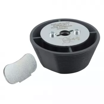 Aide à l'alésage wolfcraft pour scies-cloches, Ø 54-70 mm (5952000)