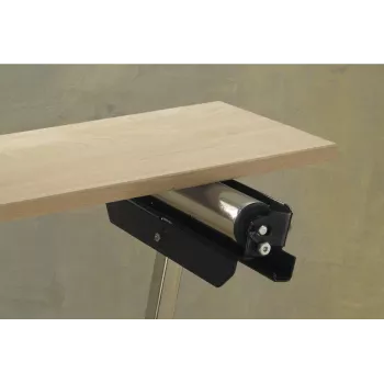 Support à rouleaux pliable Wolfcraft 6102300, hauteur réglable 630-940 mm, charge 50 kg