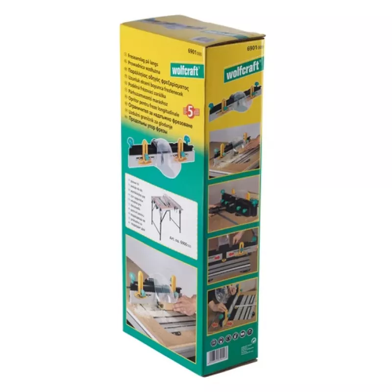 Guide parallèle pour défonceuse Wolfcraft 6901000