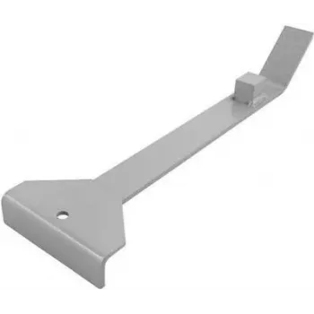 Pied-de-biche Wolfcraft 6928000 - outil de pose de sols stratifiés et parquets, 350 mm, acier avec dessous en feutre