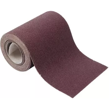 Rouleau de papier abrasif auto-agrippant Wolfcraft 1739000, grain 60, 115 mm x 4 m
