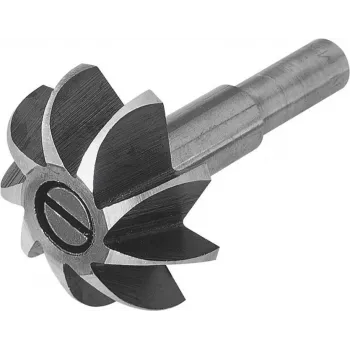 Wolfcraft 3267000 fraise à gorge, 8 mm queue, 25 mm diamètre