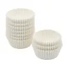 Caissettes à muffins et cupcakes FACKELMANN 21615, papier cuisson anti-graisse, blanc, diamètre 5,0 cm, 250 pièces