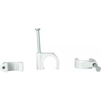 Pince de câble à clou Heinrich Kopp, diamètre de faisceau Ø 7-11 mm, grise, 50 pièces 342704080