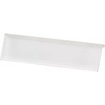 HEINRICH KOPP 491510008 Champ d'étiquetage pour cadres de recouvrement, blanc polaire, 1 module, surface d'étiquetage 50 x 10 mm, à clipser