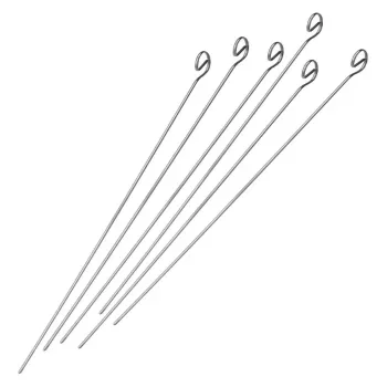 FACKELMANN Brochettes de barbecue argent, 6 pièces (22210)