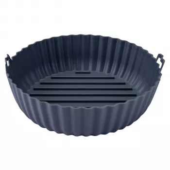 Fackelmann insert en silicone pour friteuse à air chaud 22,5 cm gris 45103