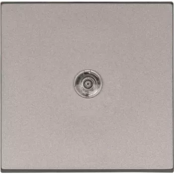 Cache-bascule HEINRICH KOPP HK07 avec lentille claire, couleur acier 490083004